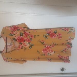 EUC Now N Forever Criss Cross Detail Dress Sz 1X